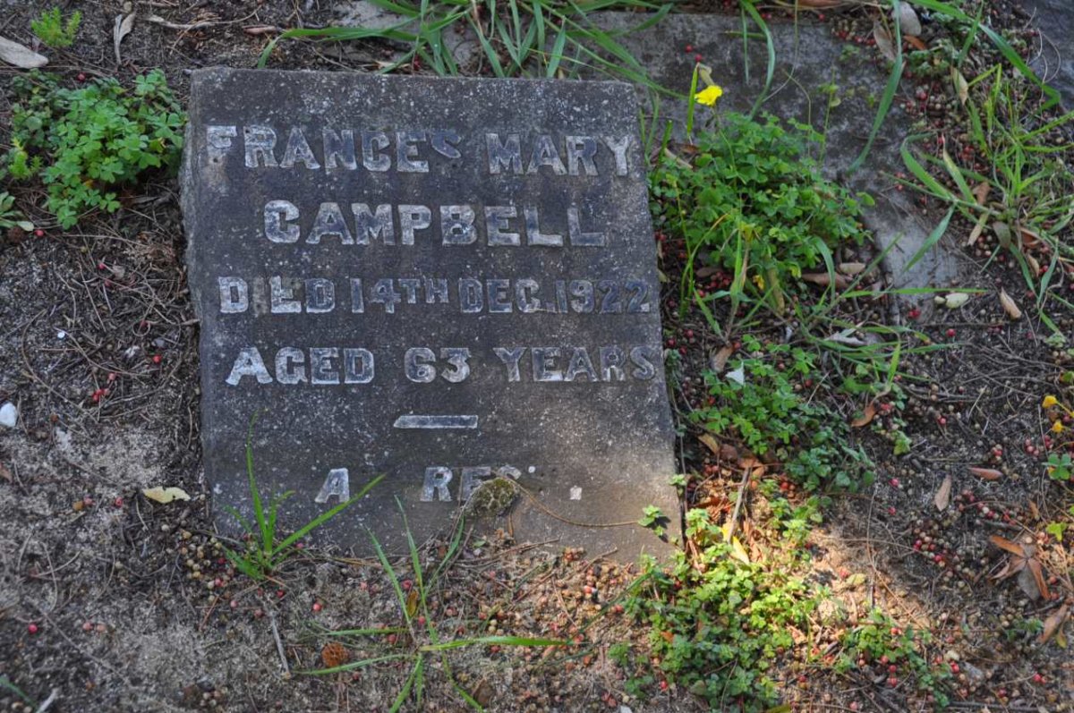 CAMPBELL Frances Mary -1922