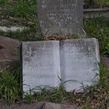 CARELSE Carl 1865-1942 :: CARELSE Helena -1944 :: SEPTEMBER Rena Mavis nee WILLIAMS -1929 :: CARELSE Carl ?
