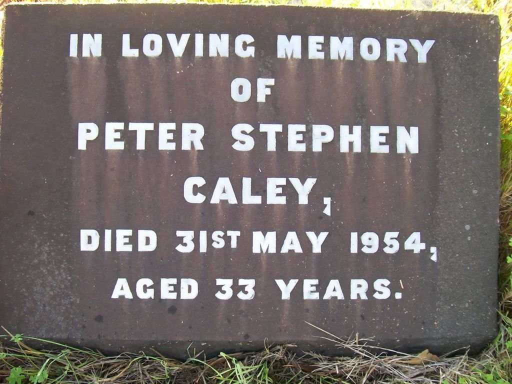 CALEY Peter Stephen -1954[2]
