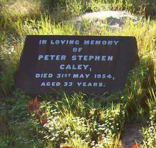 CALEY Peter Stephen -1954