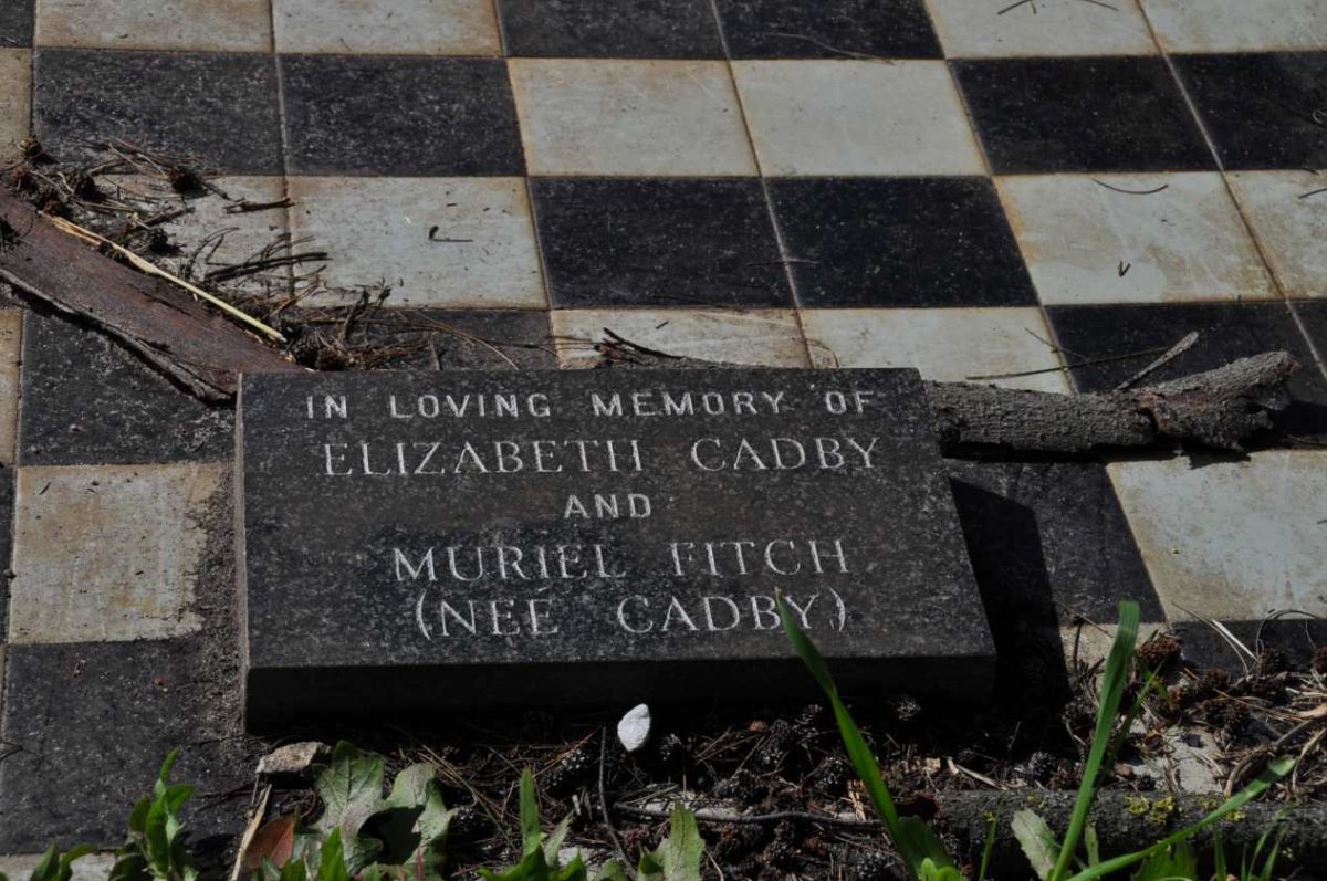 CADBY Elizabeth :: FITCH Muriel nee CADBY