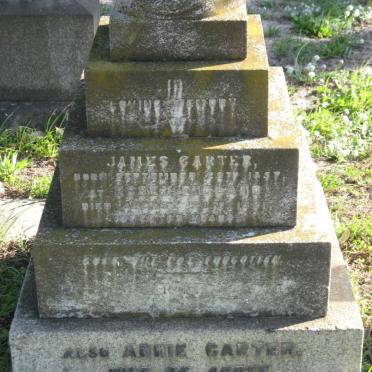 CARTER James 1857-1921 &amp; Annie -1921