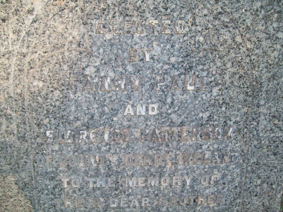 CALDWELL Job -1913