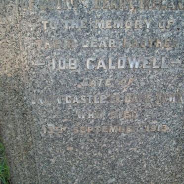 CALDWELL Job -1913