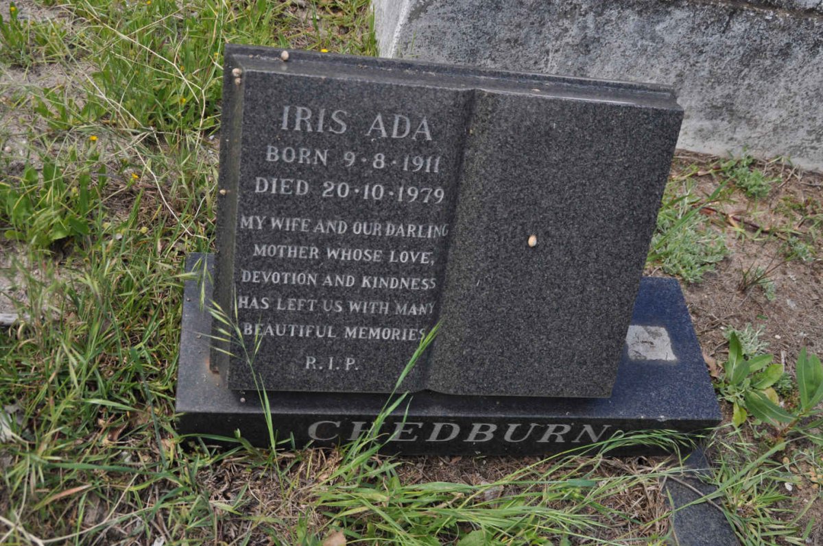 CHEDBURN Iris Ada 1911-1979