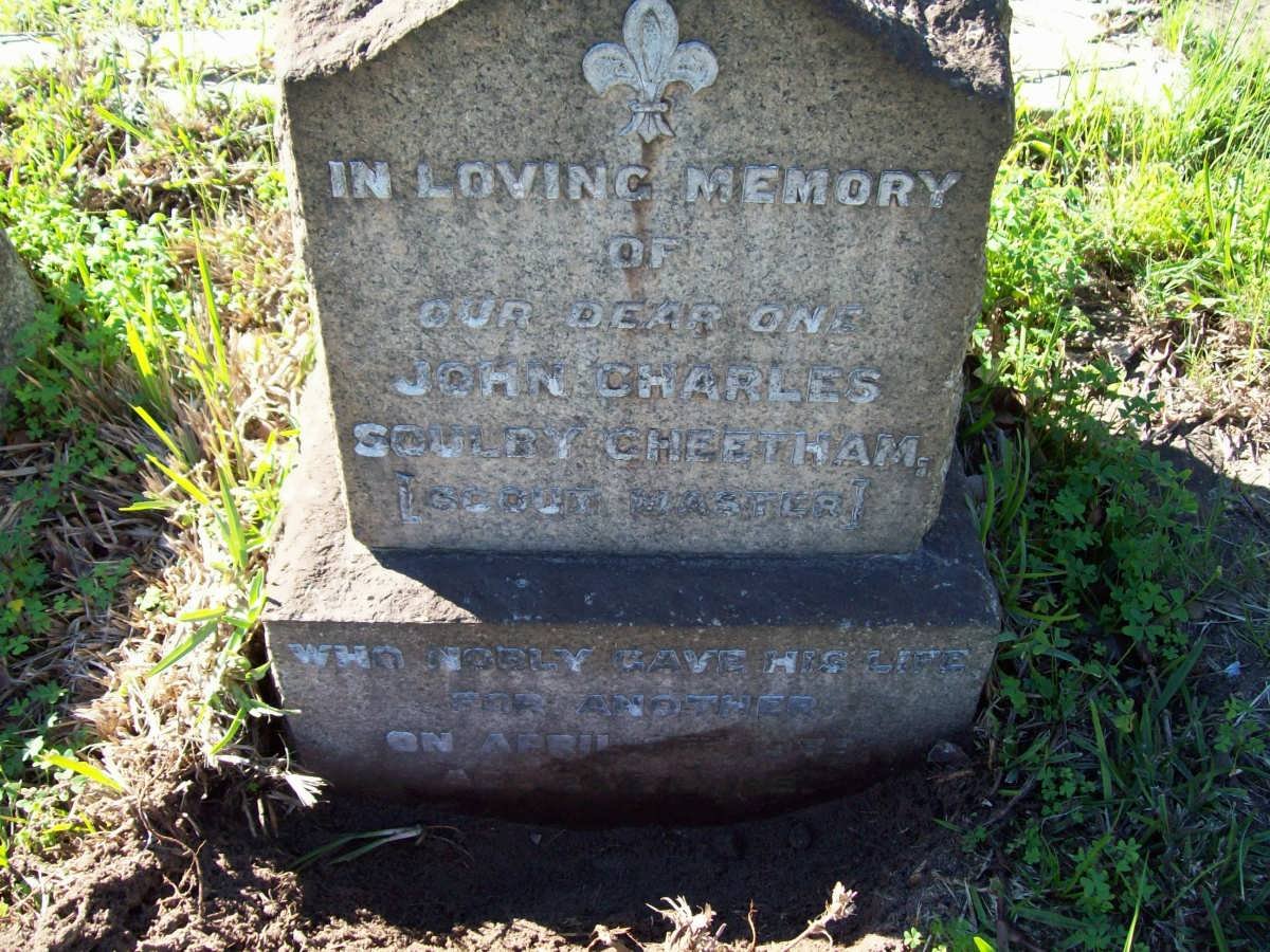 CHEETHAM John Charles Soulby -1939