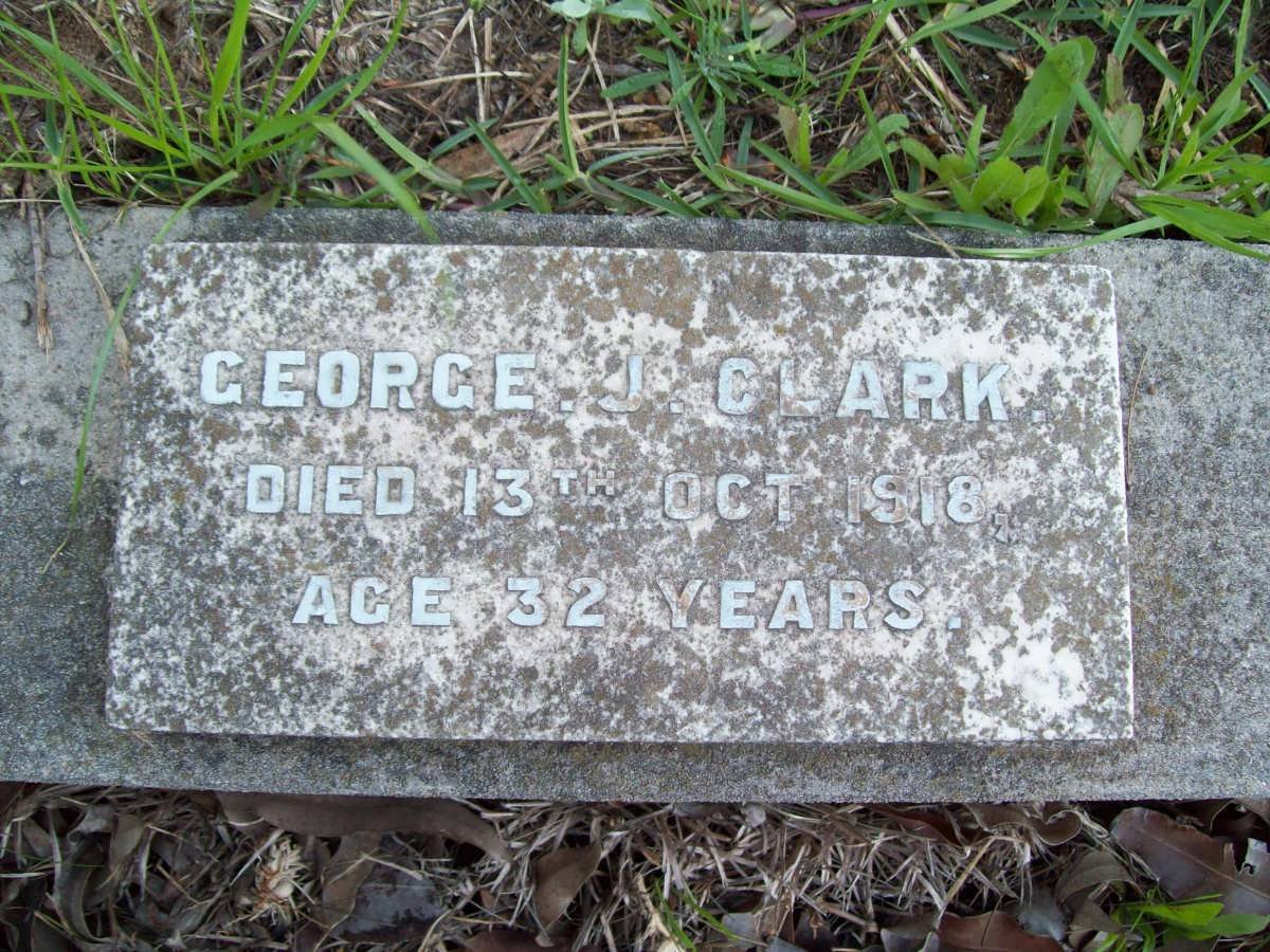 CLARK George -1918