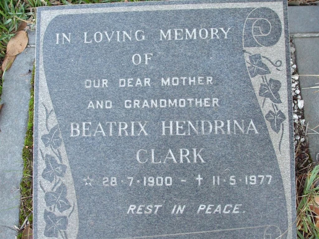 CLARK Beatrix Hendrina