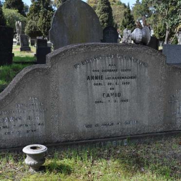 CLOETE David -1965 &amp; Annie KAREMACHER -1959 :: CLOETE Dawie J.H. -1947 :: CLOETE Philip