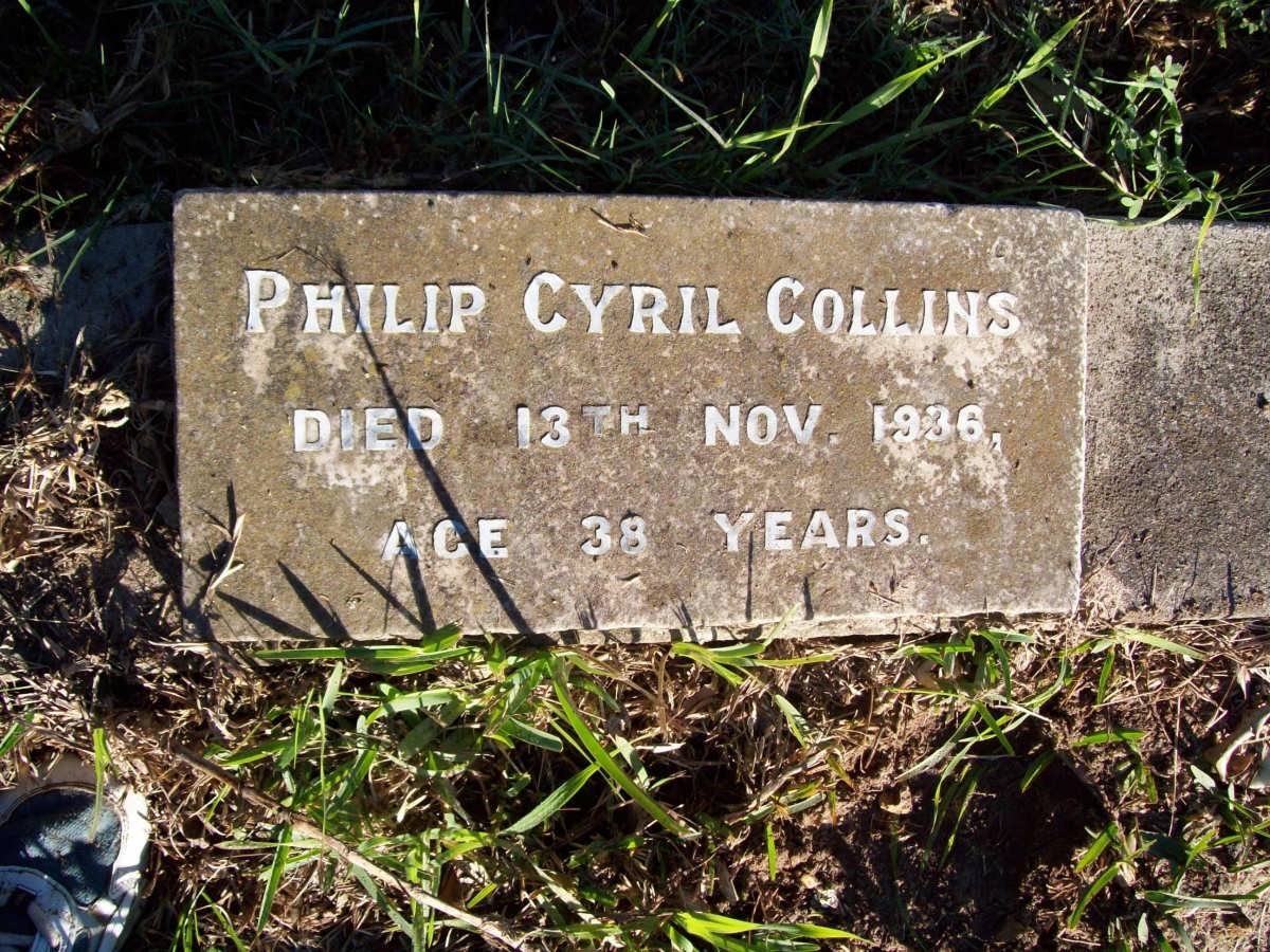 COLLINS Philip Cyril -1936