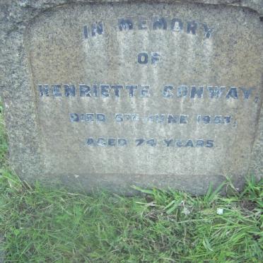 CONWAY Henriette -1953