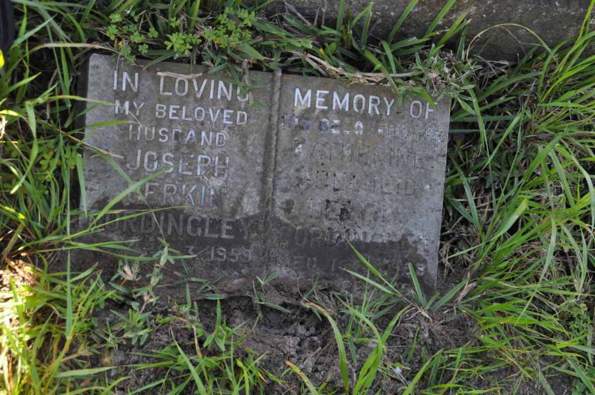 CORDINGLEY Joseph Perkin -1959 &amp; Katherine Adelheid Bertha -1968