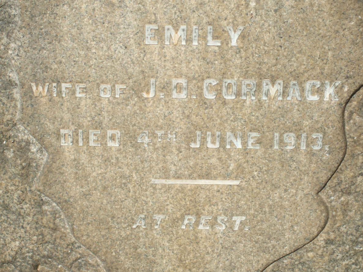 CORMACK Emily  -1913