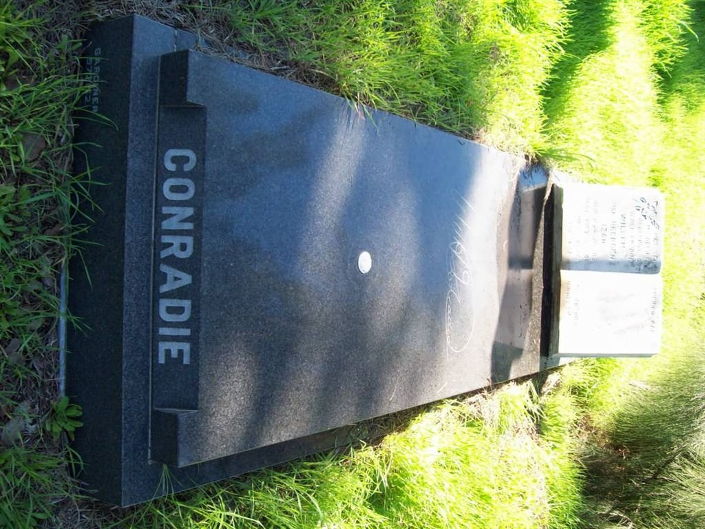 CONRADIE Willem van Heerden Izak 1924-1983