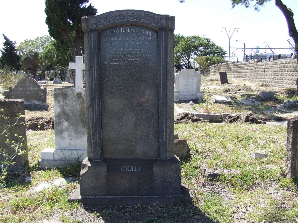 CIOLLI Lugina nee TOMASSI 1904-1954