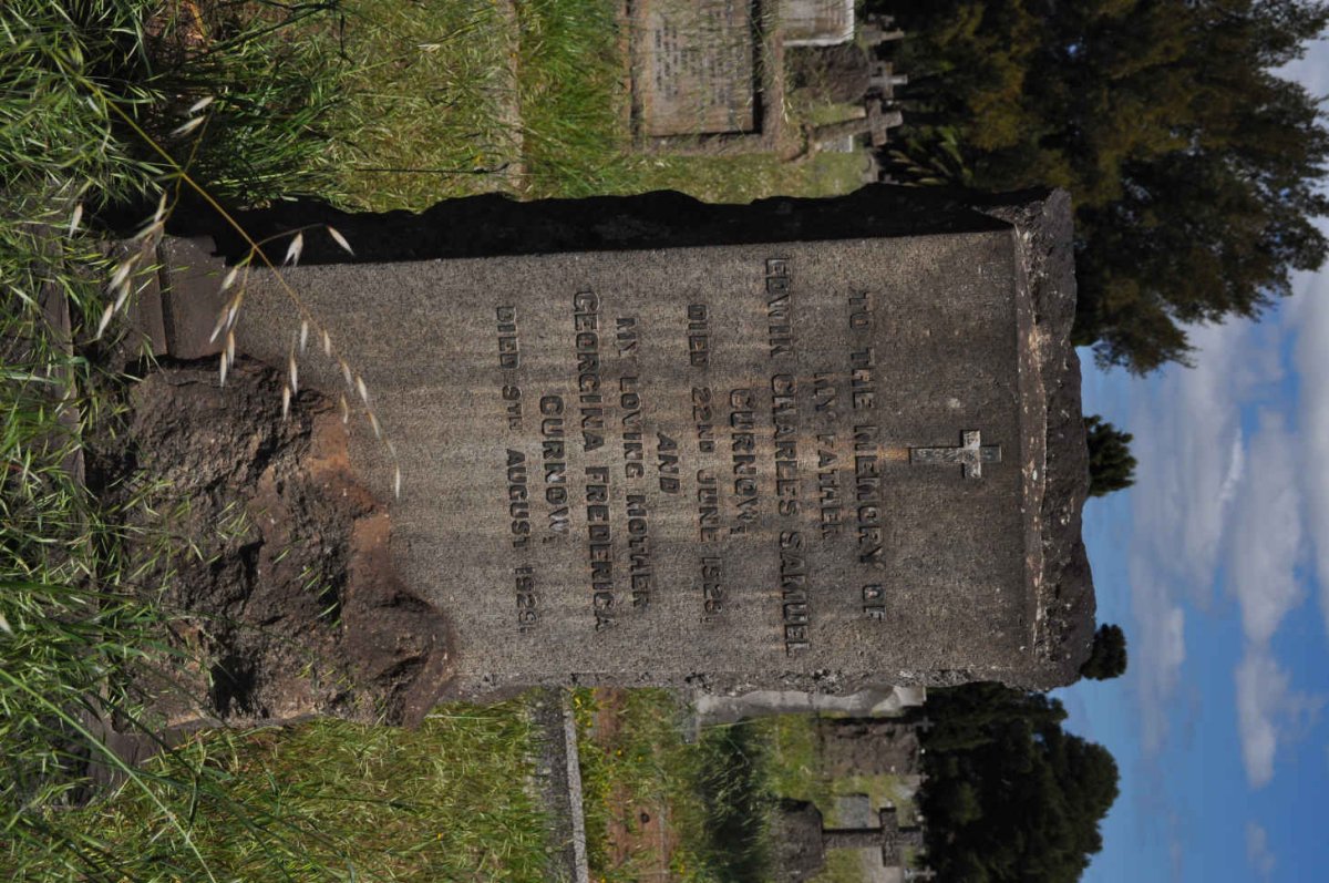 CURNOW Edwin Charles Samuel -1929 &amp; Georgina Frederica -1929