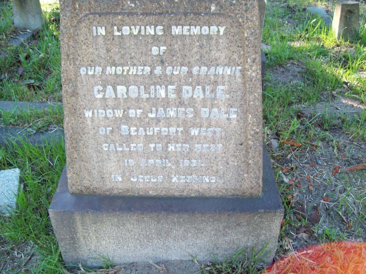 DALE Caroline -1931