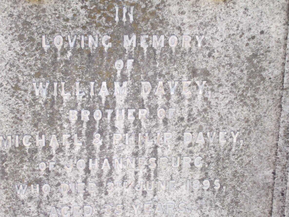 DAVEY William -1895