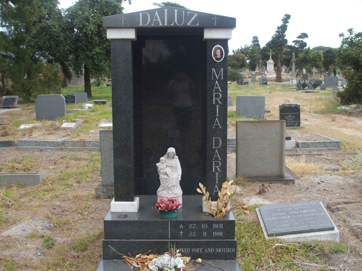 DALUZ Maria Daria 1931-1991