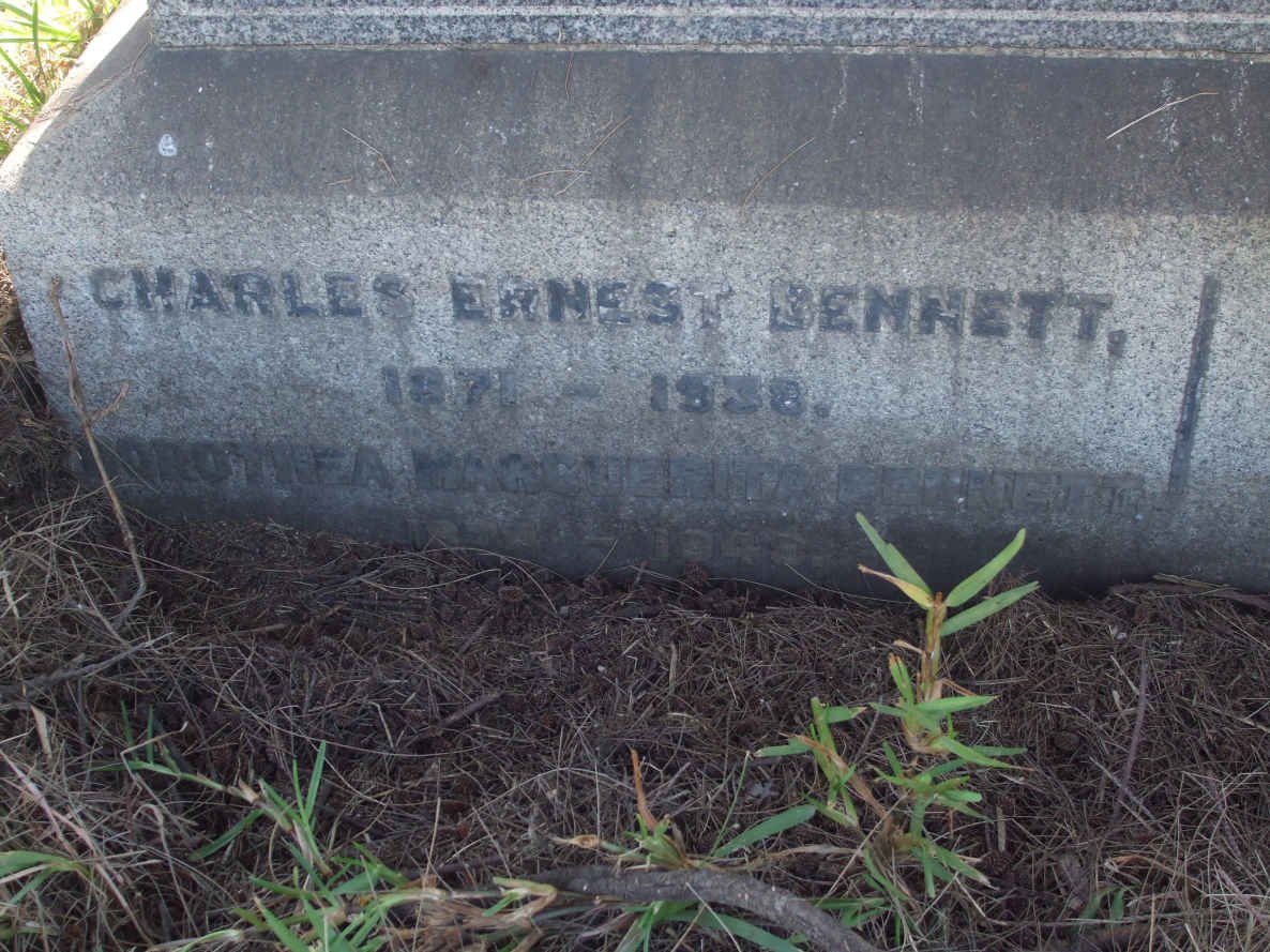 BENNETT Charles Ernest 1871-1938 &amp; Dorothea Marguerita 187?-1948