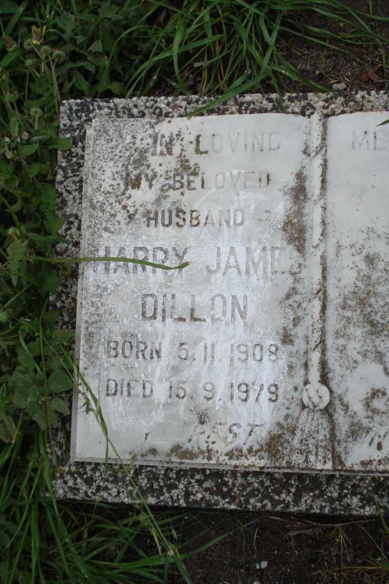 DILLON Harry James 1908-1979