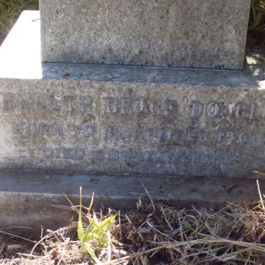 DOUGLAS Kennith Bruce 1900-1912