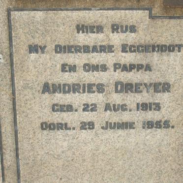 DREYER Andries 1913-1955