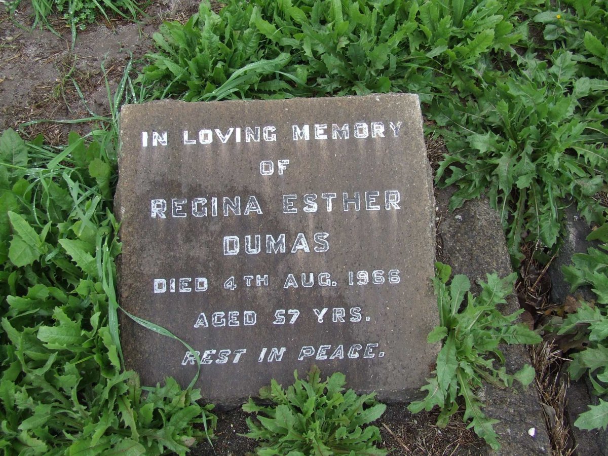 DUMAS Regina Esther -1966