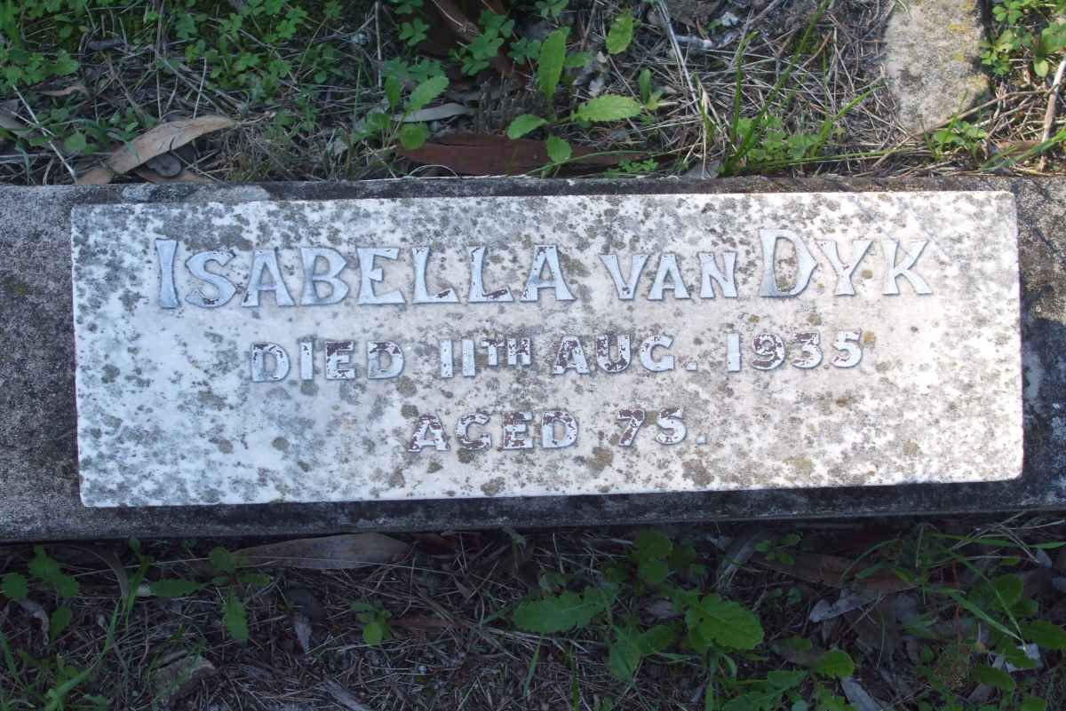 DYK Isabella, van  -1935