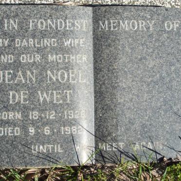 WET Jean Noel, de 1926-1982