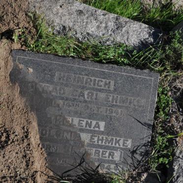 EHMKE Heinrich Conrad Carl -1941 :: EHMKE Helena ?olonia nee SLABBER -1944