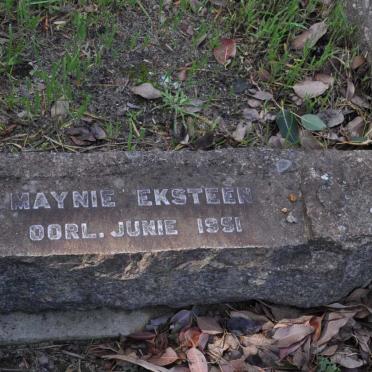 EKSTEEN Maynie -1951
