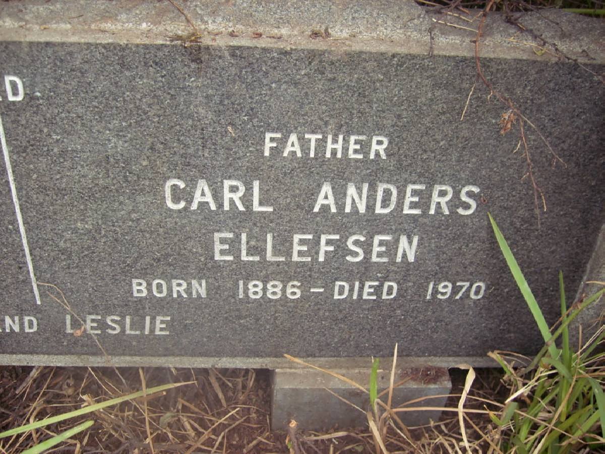 ELLEFSEN Carl Anders 1886-1970