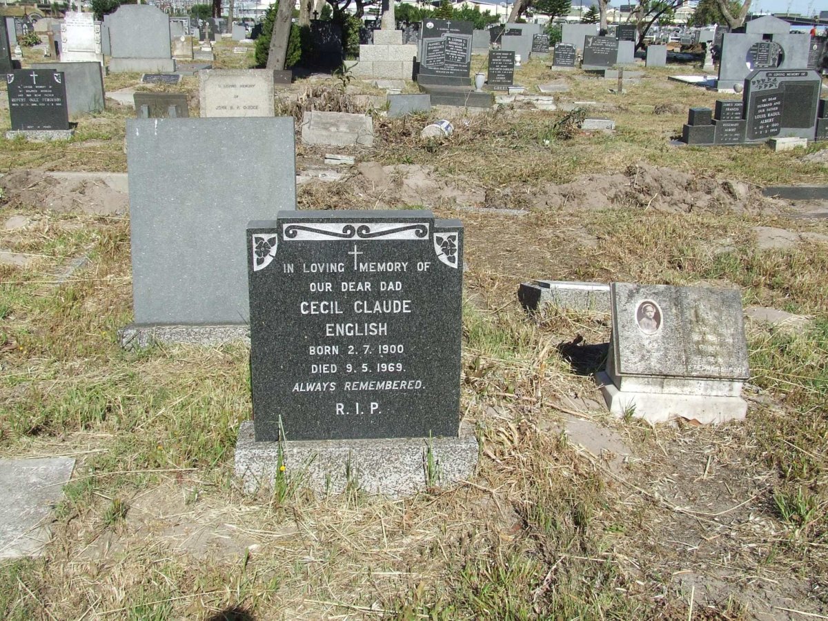 ENGLISH Cecil Claude 1900-1969