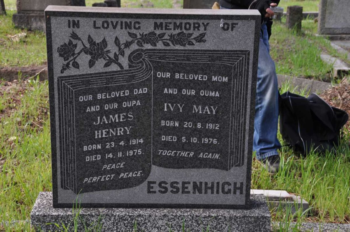 ESSENHIGH James Henry 1914-1975 &amp; Ivy May 1912-1976