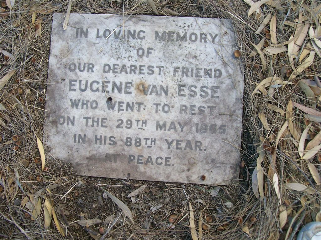 ESSE Eugene, van -1965