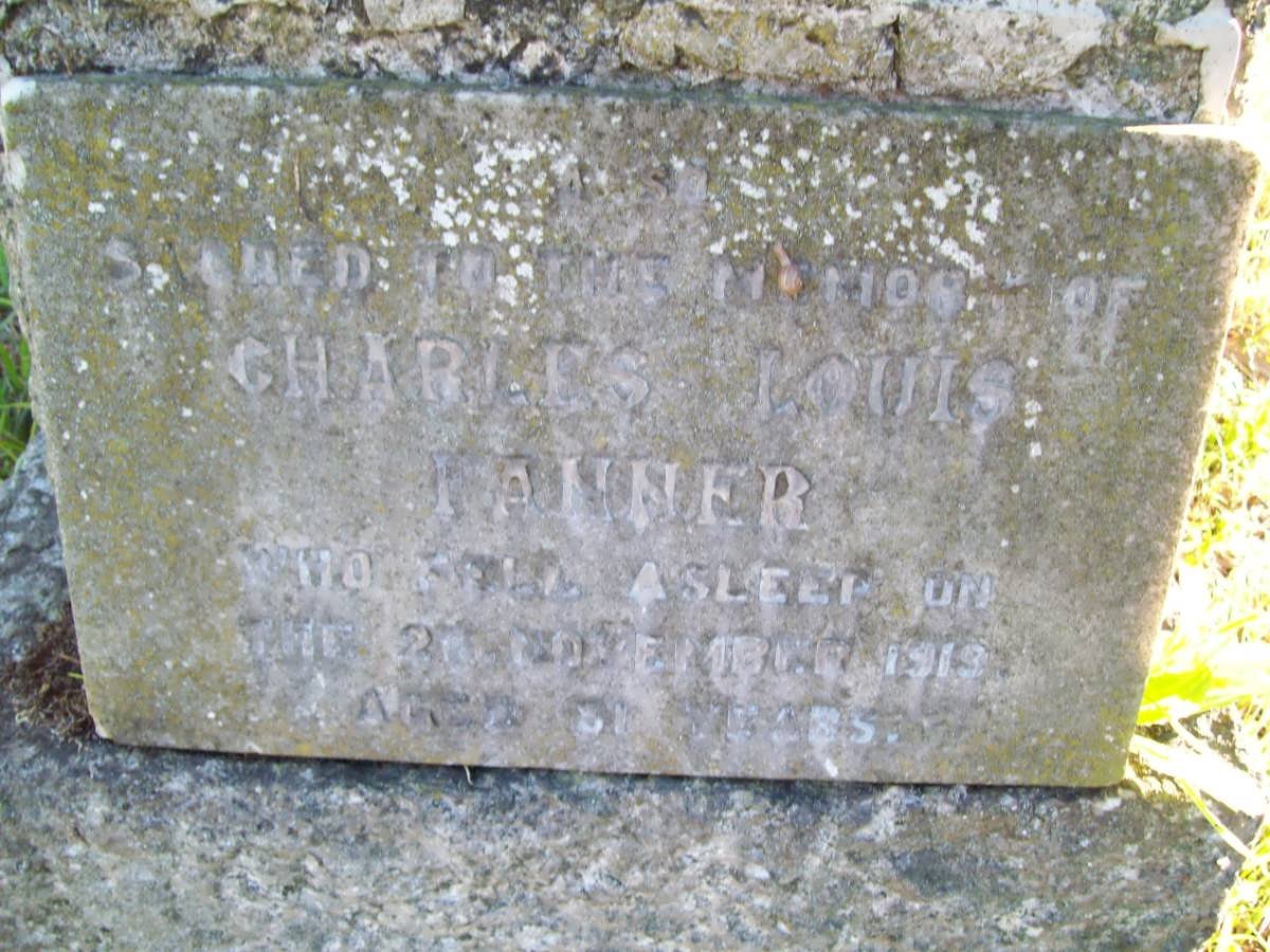 FANNER Charles Louis -1919