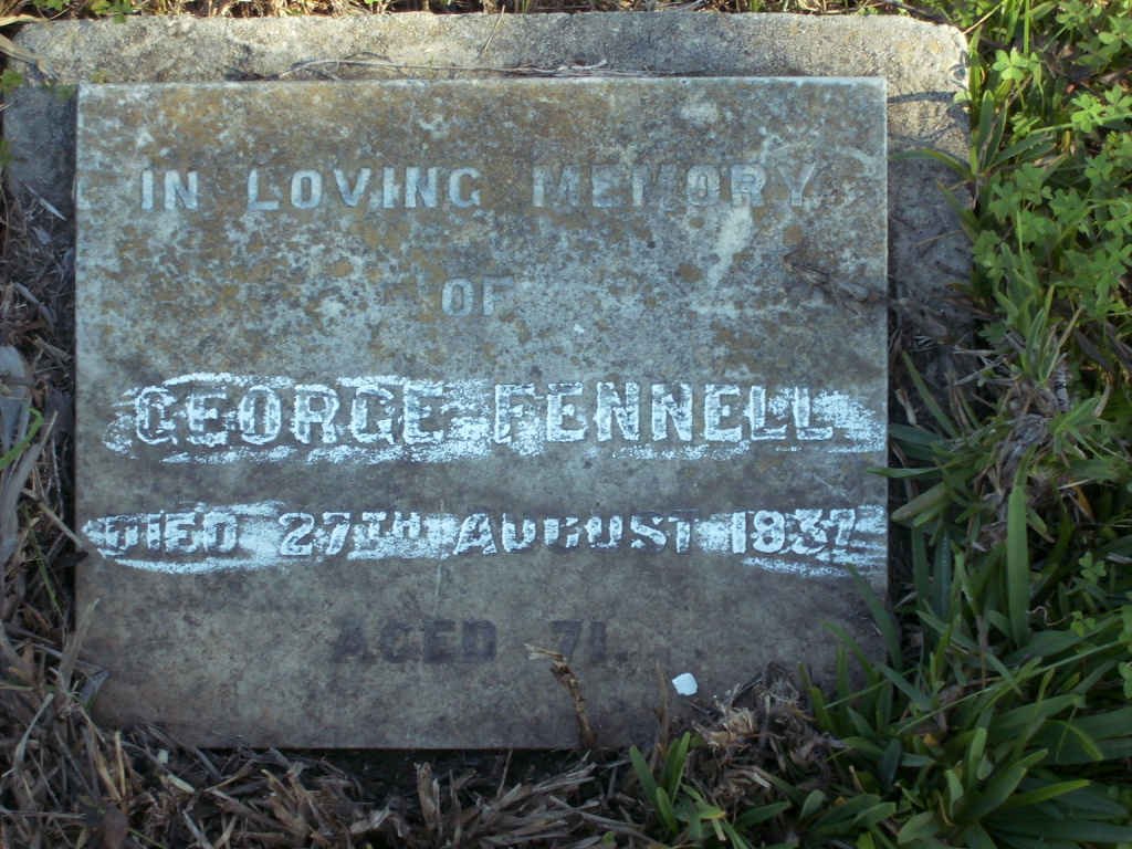 FENNELL George -1937 