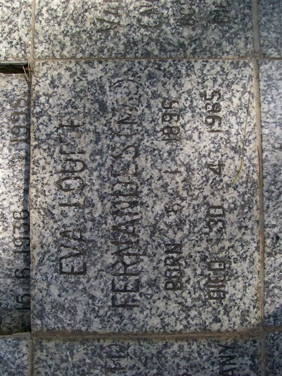 FERNANDES Eva Louise 1896-1965