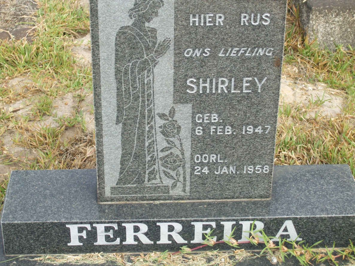 FERREIRA Shirley 1947-1958