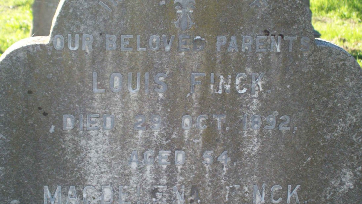 FINCK Louis  -1892 