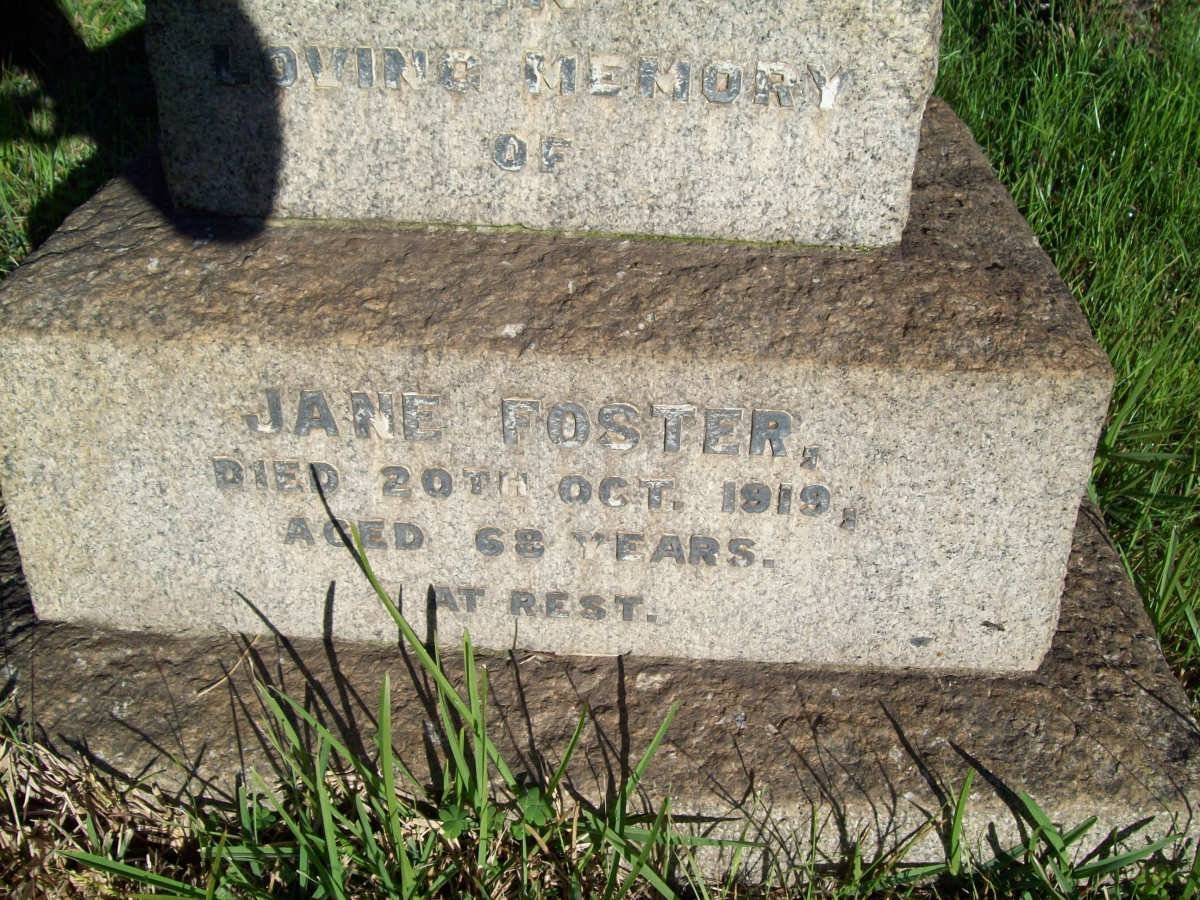FOSTER Jane -1919
