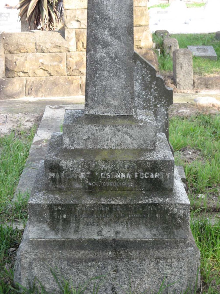 FOGARTY Margaret Rosanna -1912