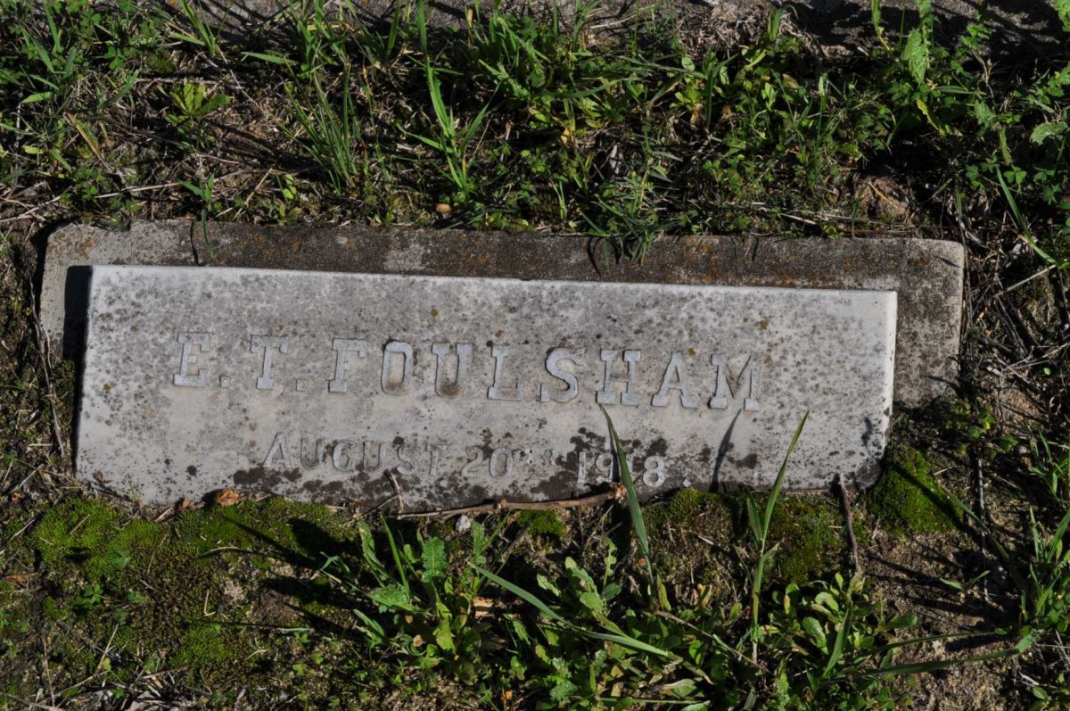 FOULSHAM E.T. -1918