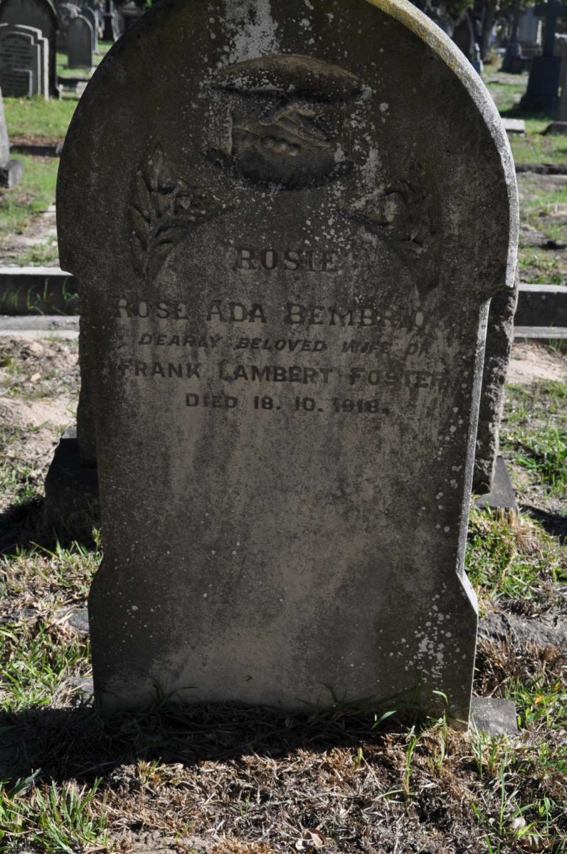 FOSTER Rose Ada Bembrick -1918 