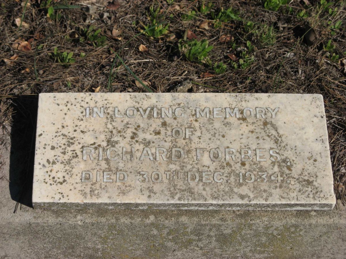FORBES Richard -1934