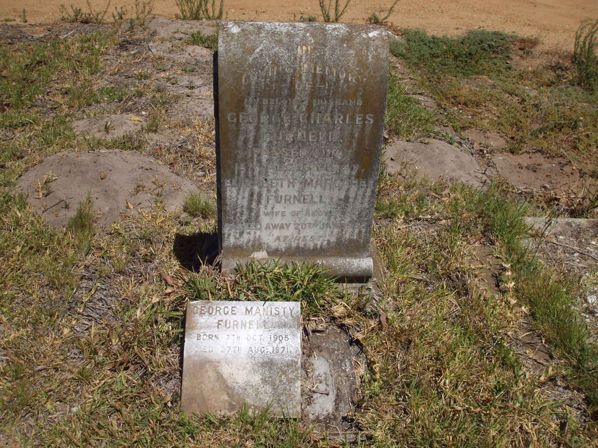 FURNELL George Charles -1947 &amp; Elizabeth Margaret -1952 :: FURNELL George Manisty 1905-1971