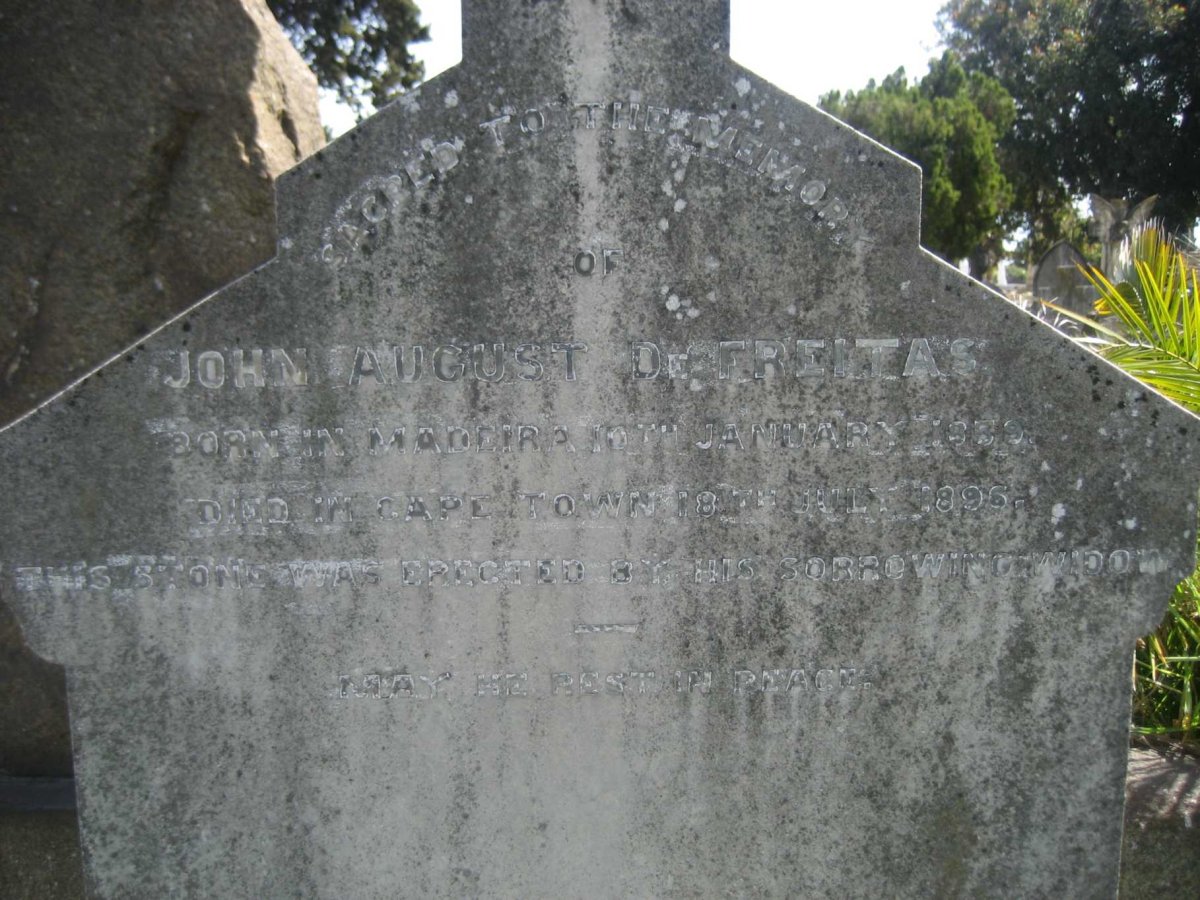 FREITAS John August, de 1839-1896