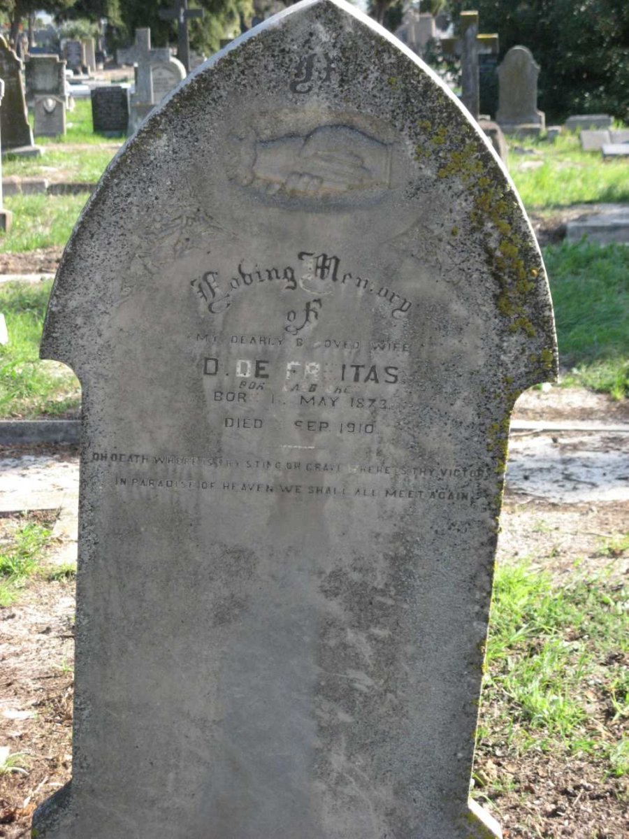 FREITAS D, de nee ??a?b  1873-1910
