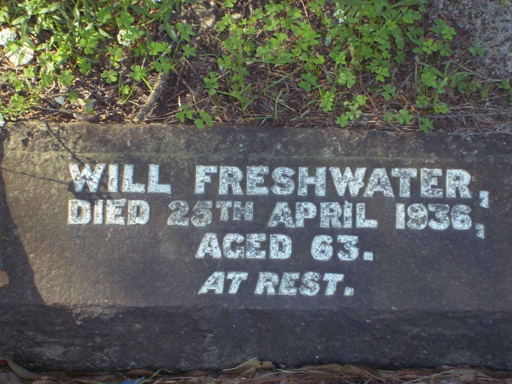 FRESHWATER Will  -1936 
